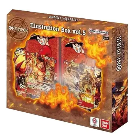 One Piece TCG - Illustration Box Vol.5 (IB-05) - Single Sealed Box (English) - Ace & Sabo Exclusive Promos + Boosters!